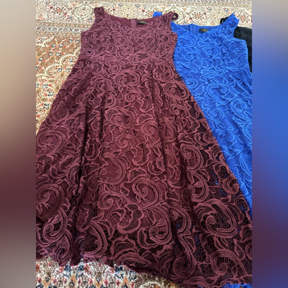 Dressy Star Lace Dress Size Small Bundle Of 3 - Picture 16 of 16